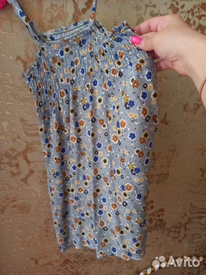 Детская одежда для девочек пакетом 104 110