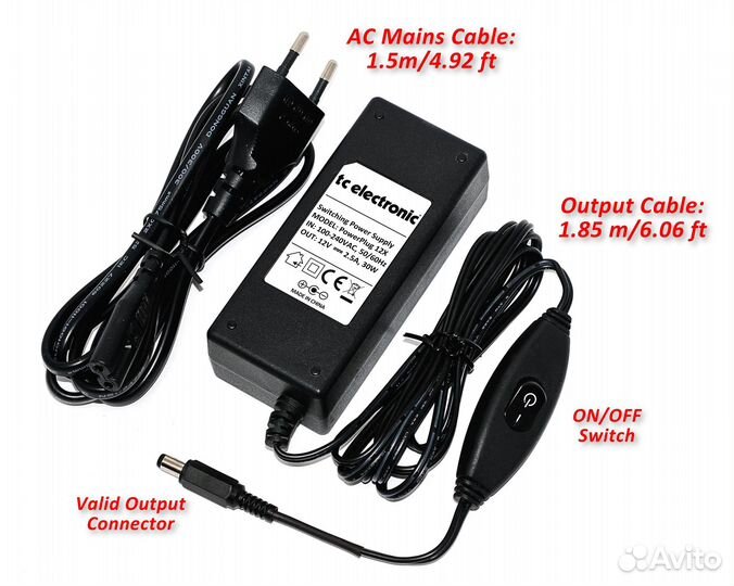 Очень редкий адаптер TC Electronic PowerPlug 12