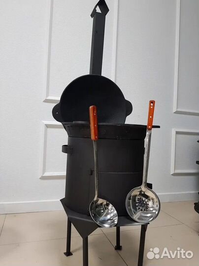 Казан Чугунный с печью для Казана