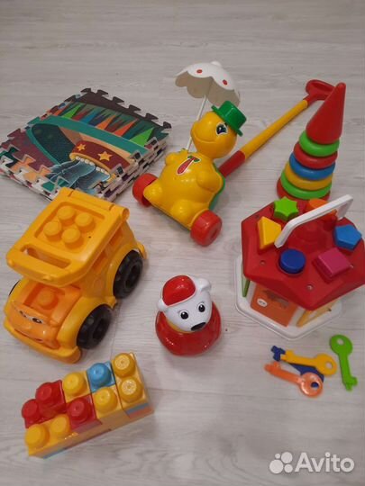 Развивающие игрушки пакетом и по отдельности