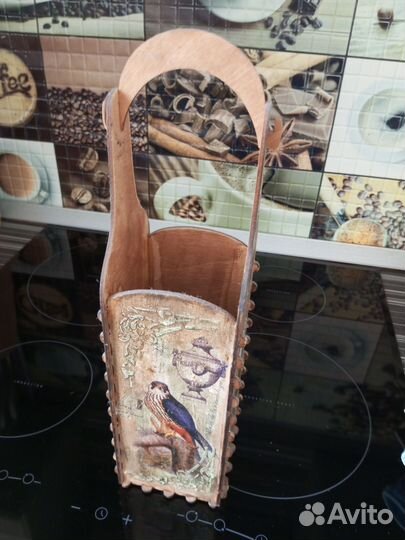 Коробка подарочная деревянная