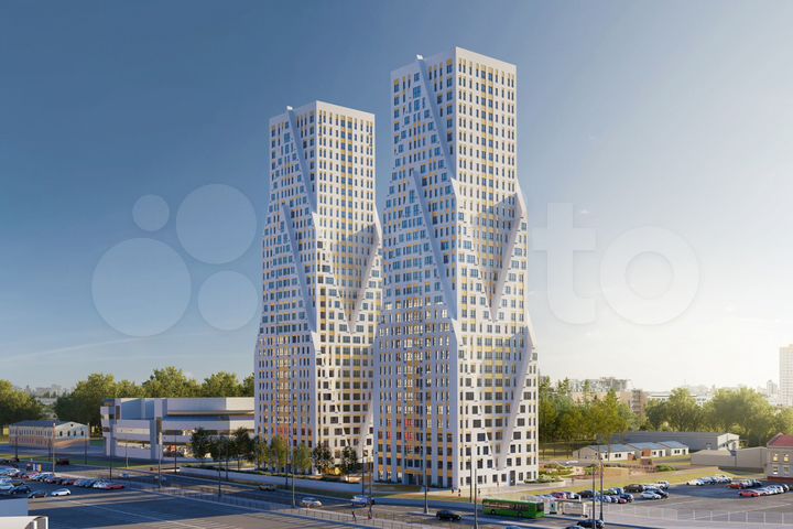 2-к. квартира, 58,6 м², 16/31 эт.