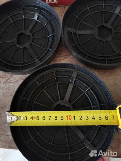 Фильтр угольный для вытяжки за 3 шт