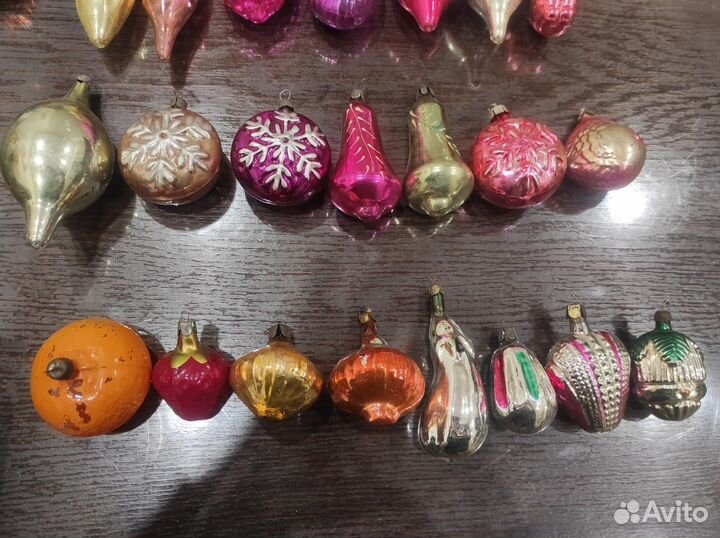 Елочные игрушки СССР