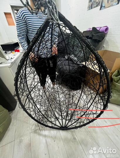 Подвесное кресло яйцо