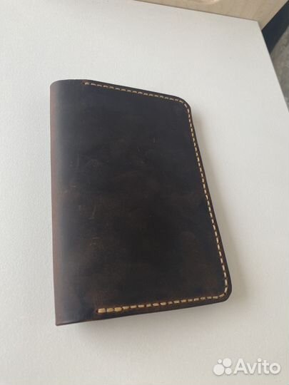 Обложка на паспорт натуральная кожа