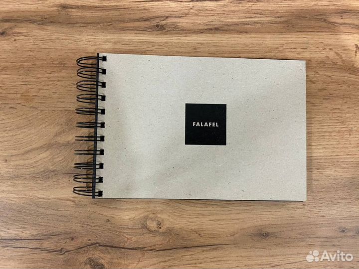 Скетчбук Falafel для графики с черной бумагой A5