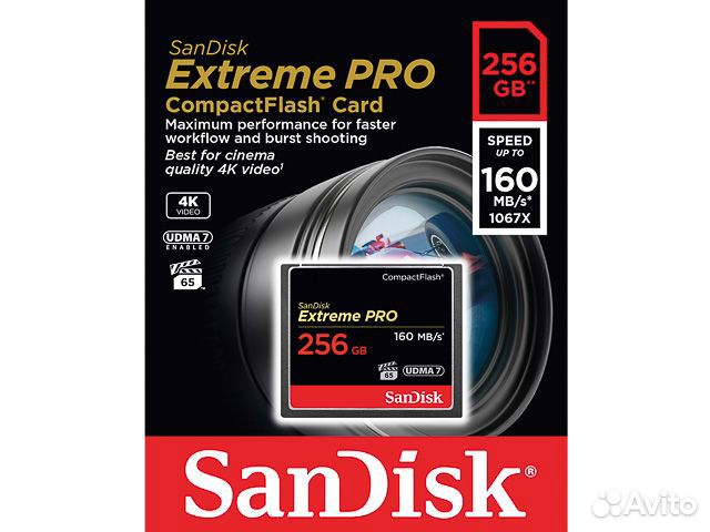 SanDisk Extreme Pro 256 GB sdcfxps-256G-X46