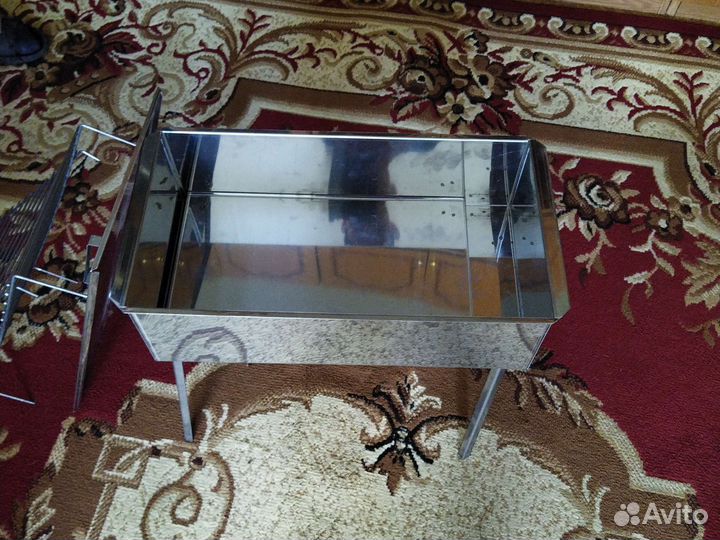 Коптильня горячего копчения из нержавейки