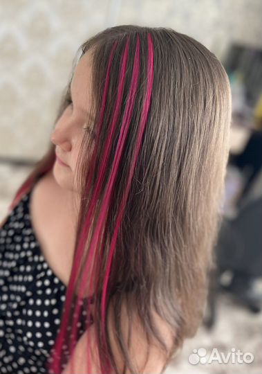 Наращивание волос модель