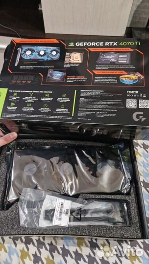 Видеокарта RTX 4070ti gigabyte