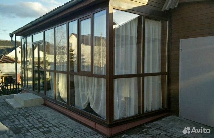 Балконные окна алюминий