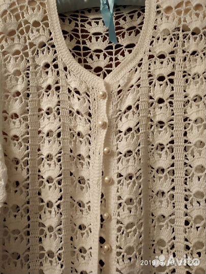 Кардиган ручная вязка