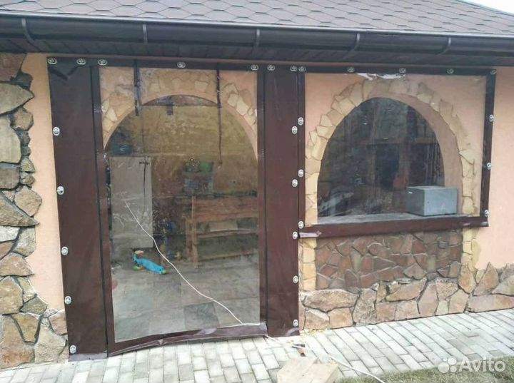 Мягкие окна для веранды