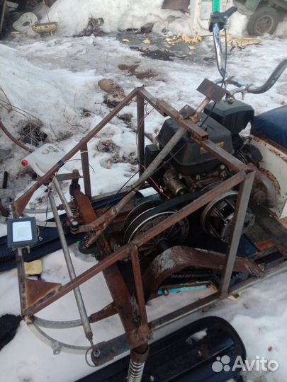 Снегоход самодельный