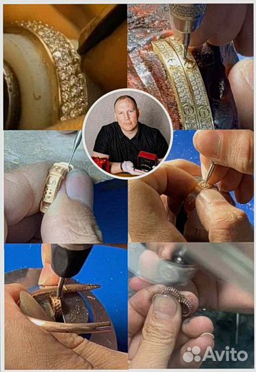 Серьги Cartier Agrafe 2,5 ct