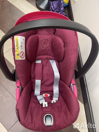 Автокресло cybex cloud z i-size plus passion pink