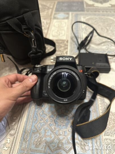 Зеркальный фотоаппарат sony а450