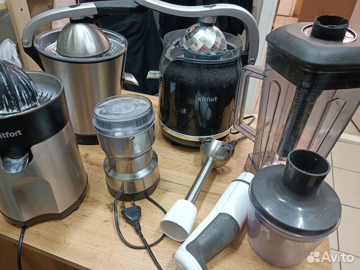 Набор мелкой бытовой техники на запчасти