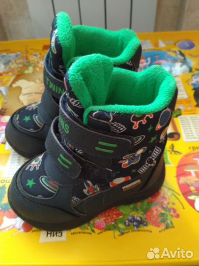 Мембранные зимние ботинки Twins