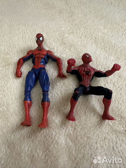 Игрушки Человек паук и черепашка ниндзя