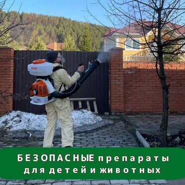 Обработка участков от клещей и других вредителей