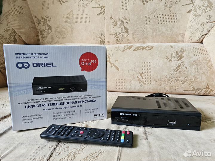 Цифровая приставка Oriel 963 DVB-T2