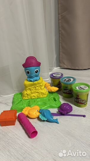 Набор пластилина play doh осьминожка
