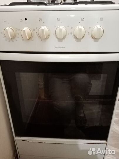 Плита газовая с электродуховкой