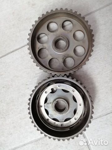 Шестерни распредвалов и коленвала ваз 2112