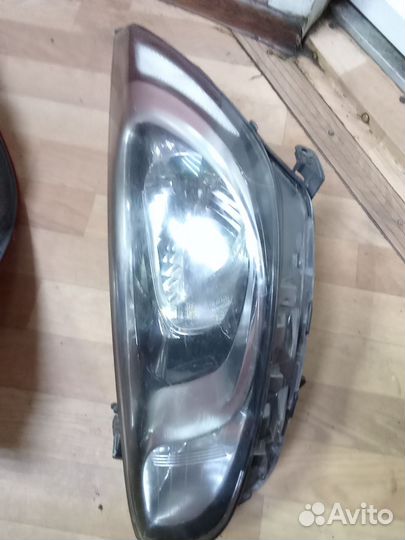 Фара на левый hyundai solaris