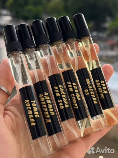 Духи на разлив масляные