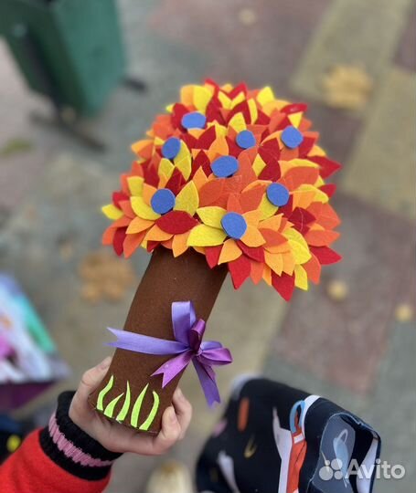 Поделки в сад и школу