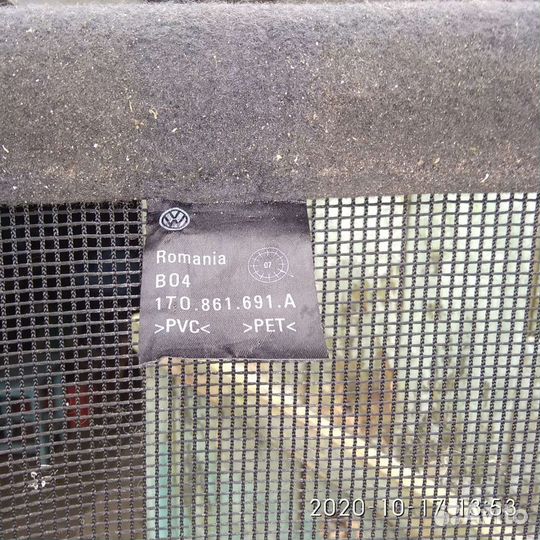 Сетка багажника на vw touran