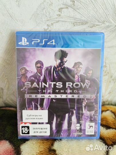 Saints ROW THE third remastered ps4