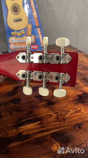 Гитара шестиструнная детская новая