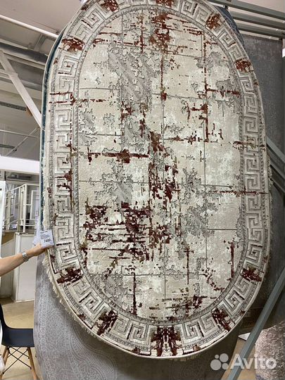 Ковер турецкий новый овальный