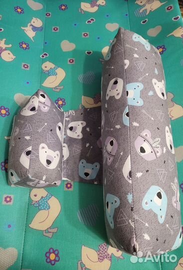 Подушка-позиционер для сна новорожденных на боку