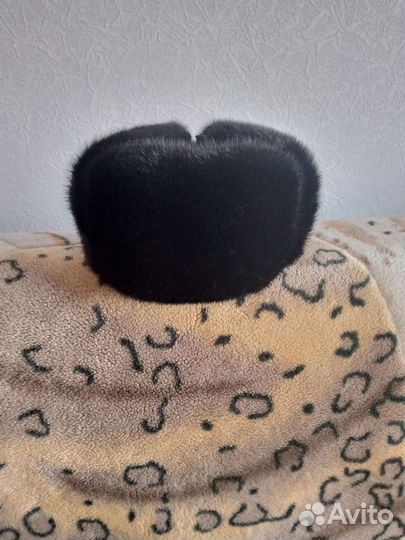 Норковая шапка мужская новая