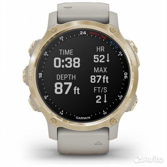 Часы Garmin Descent MK2S Beige