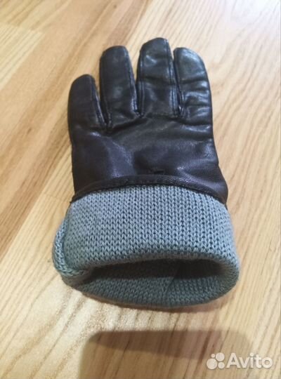 Перчатки женские кожаные