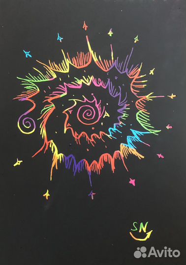 Авторский рисунок, абстрактный рисунок