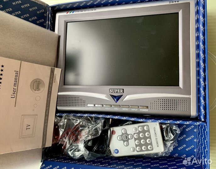 Мини телевизор Super SP-2096 9.2” новый