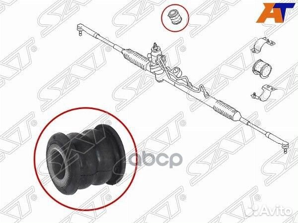 Сайлентблок рулевой рейки nissan AD/wingroad 99