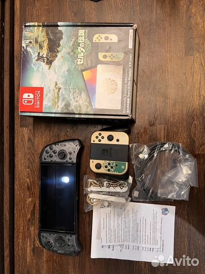Nintendo switch oled zelda edition прошитая
