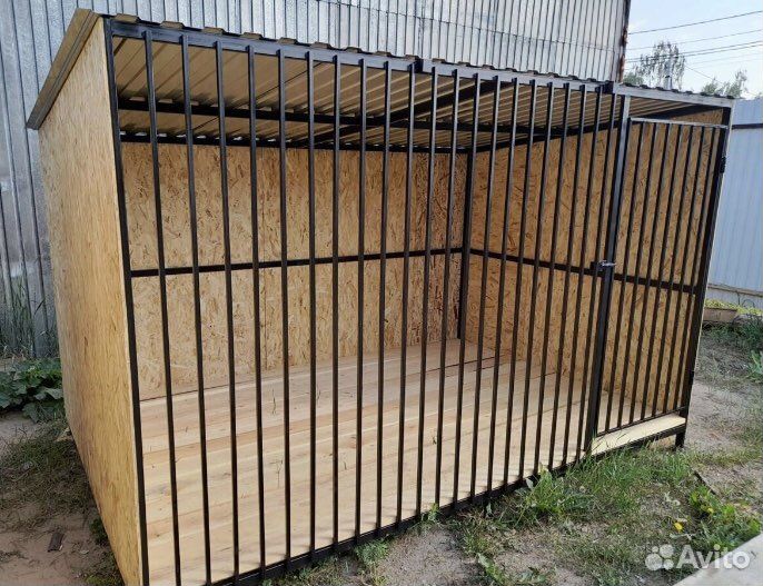 Вольер для собак и щенков уличный