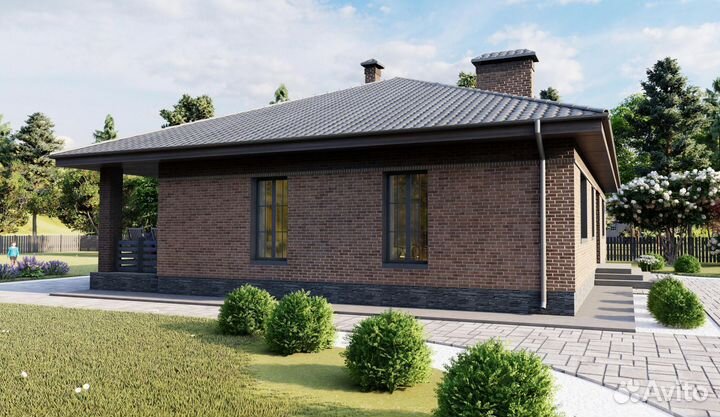 Архитектурный проект дома - 131 м2