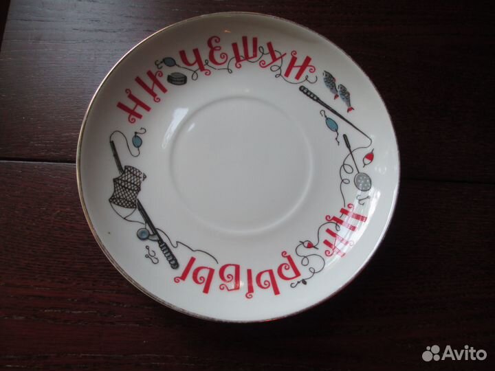 Тарелка настенная лфз и чайная пара