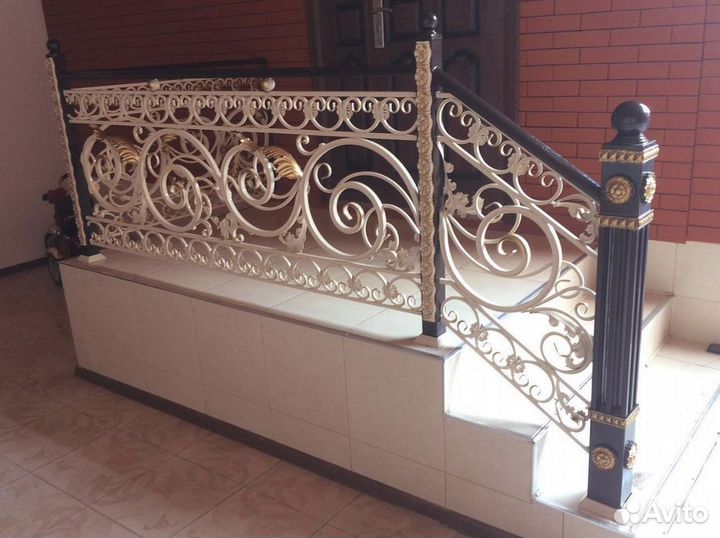 Кованые перила Q038