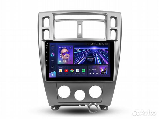 Магнитола Teyes CC3 Hyundai Tucson 1 (серая)